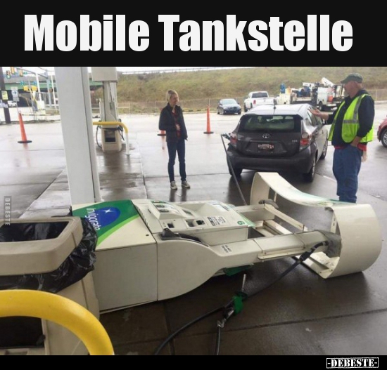 Mobile Tankstelle.. - Lustige Bilder | DEBESTE.de