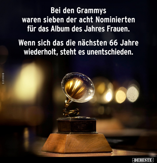 Bei den Grammys waren sieben der acht Nominierten für das.. - Lustige Bilder | DEBESTE.de