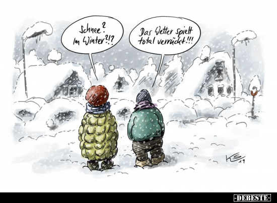 Schnee? Im Winter?!?.. - Lustige Bilder | DEBESTE.de