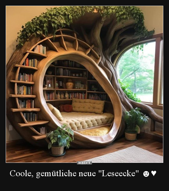 Coole, gemütliche neue "Leseecke".. - Lustige Bilder | DEBESTE.de