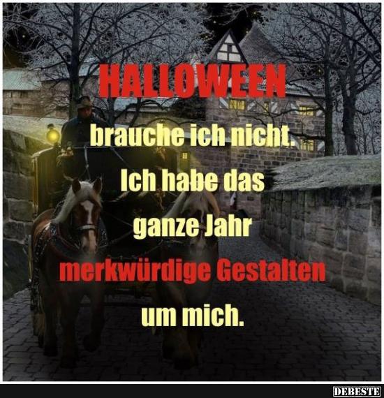 Halloween brauche ich nicht.. - Lustige Bilder | DEBESTE.de