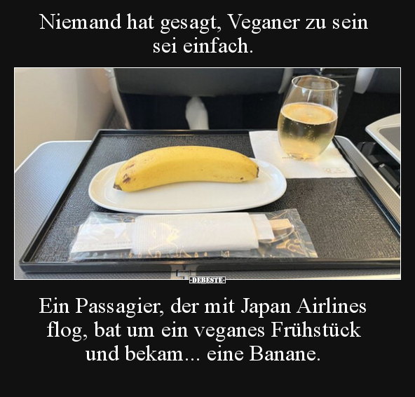 Niemand hat gesagt, Veganer zu sein sei einfach... - Lustige Bilder | DEBESTE.de