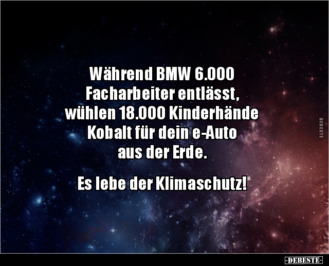 Während BMW 6.000 Facharbeiter entlässt, wühlen 18.000.. - Lustige Bilder | DEBESTE.de