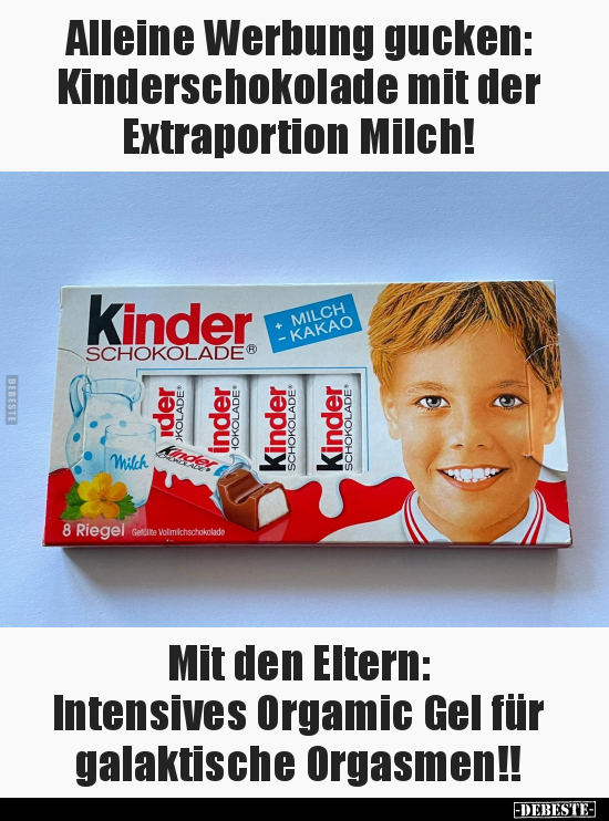 Alleine Werbung gucken.. - Lustige Bilder | DEBESTE.de