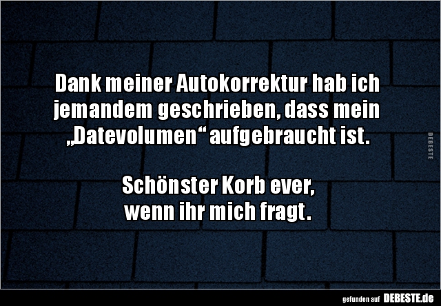 Dank meiner Autokorrektur hab ich jemandem geschrieben.. - Lustige Bilder | DEBESTE.de
