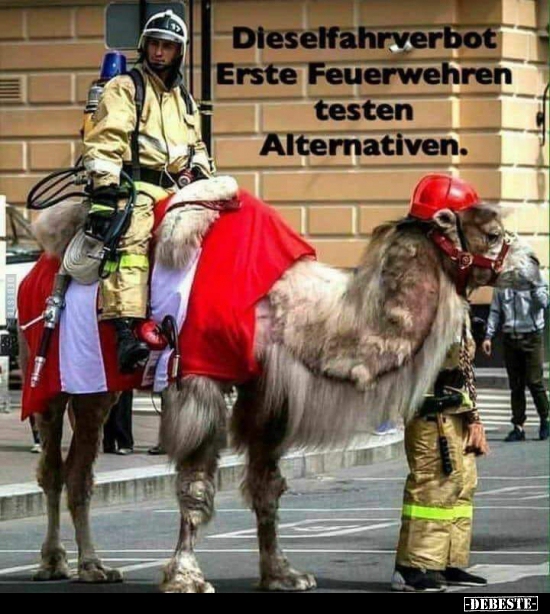 Dieselfahrverbot Erste Feuerwehren testen Alternativen. - Lustige Bilder | DEBESTE.de
