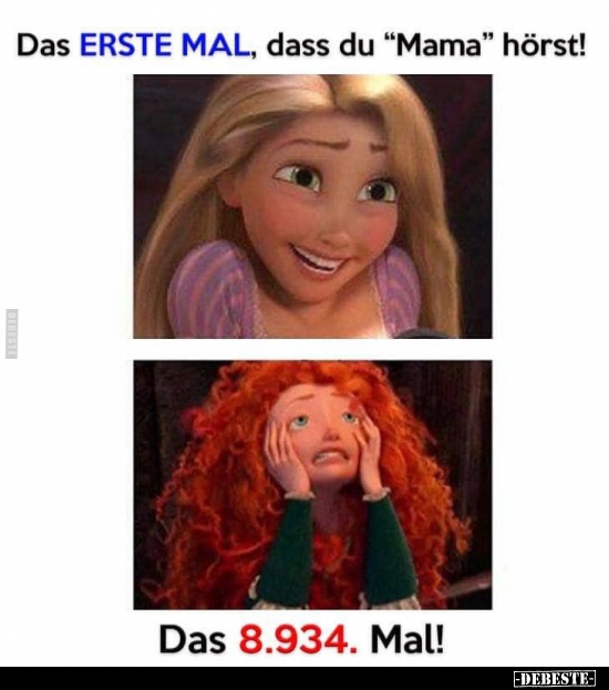 Das ERSTE MAL, dass du "Mama" hörst!.. - Lustige Bilder | DEBESTE.de