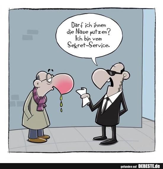 Darf ich ihnen die Nase putzen? - Lustige Bilder | DEBESTE.de