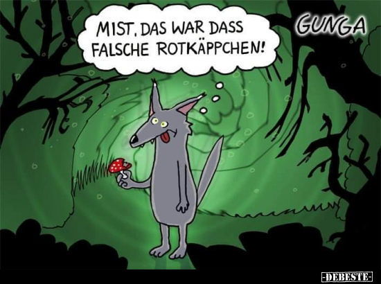Mist, das war das falsche Rotkäppchen!.. - Lustige Bilder | DEBESTE.de