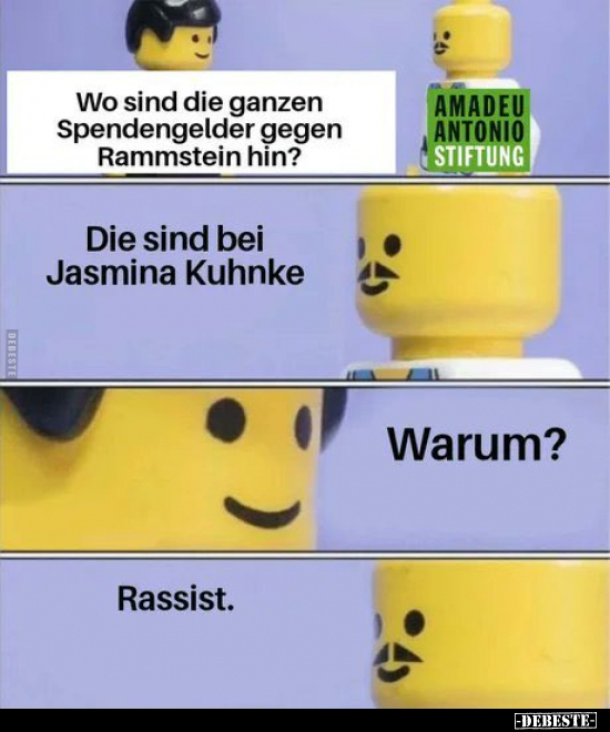 Wo sind die ganzen Spendengelder gegen Rammstein hin?.. - Lustige Bilder | DEBESTE.de