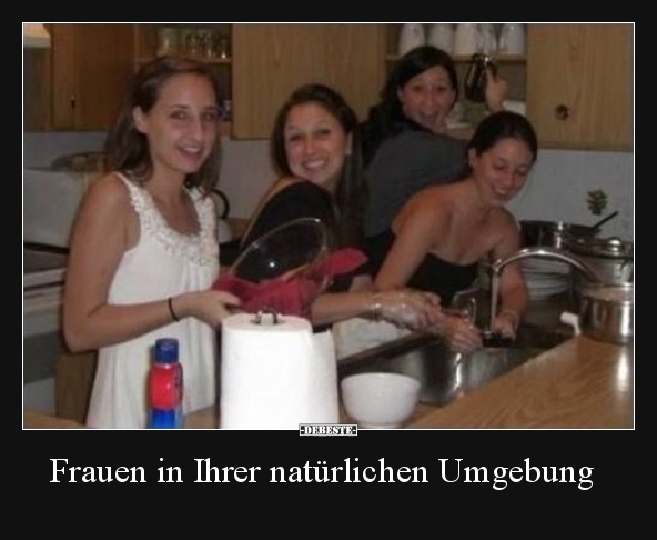 Frauen in Ihrer natürlichen Umgebung.. - Lustige Bilder | DEBESTE.de