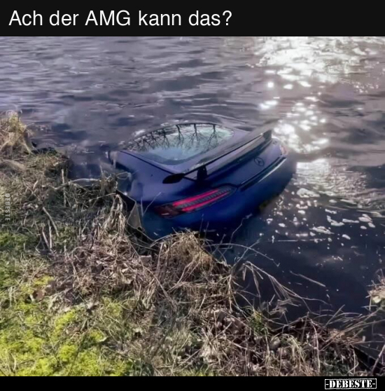 Ach der AMG kann das?.. - Lustige Bilder | DEBESTE.de