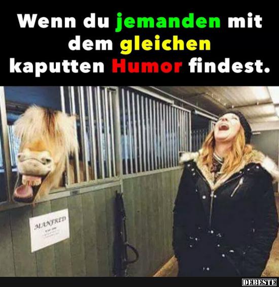 Wenn du jemanden mit dem gleichen kaputten Humor findest.. - Lustige Bilder | DEBESTE.de
