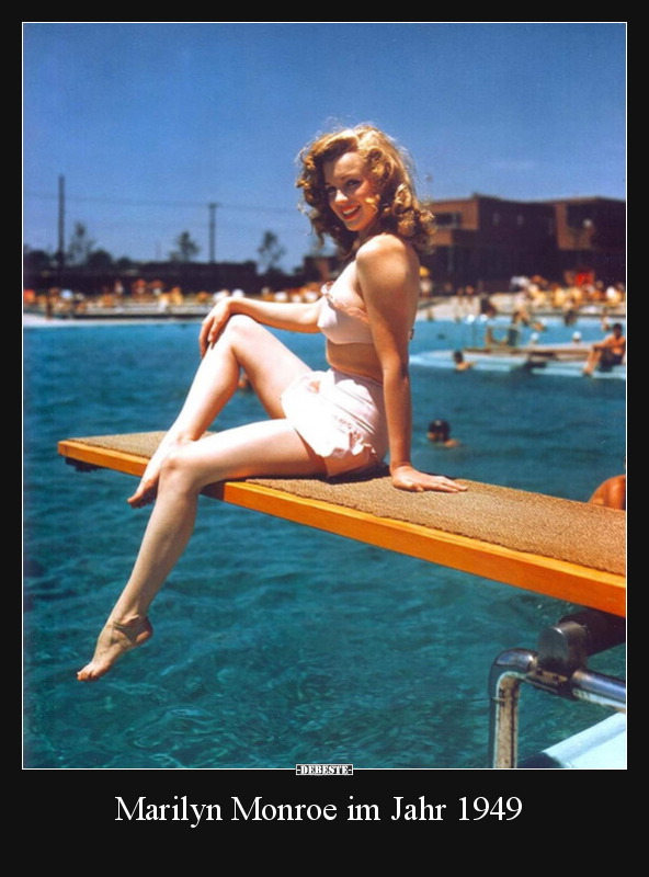 Marilyn Monroe im Jahr 1949.. - Lustige Bilder | DEBESTE.de