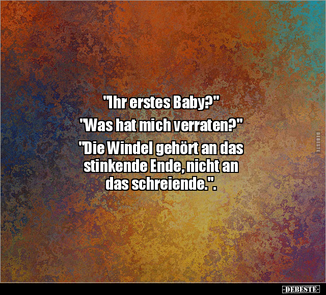"Ihr erstes Baby?" ... - Lustige Bilder | DEBESTE.de