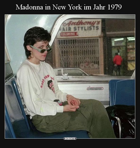 Madonna in New York im Jahr 1979.. - Lustige Bilder | DEBESTE.de