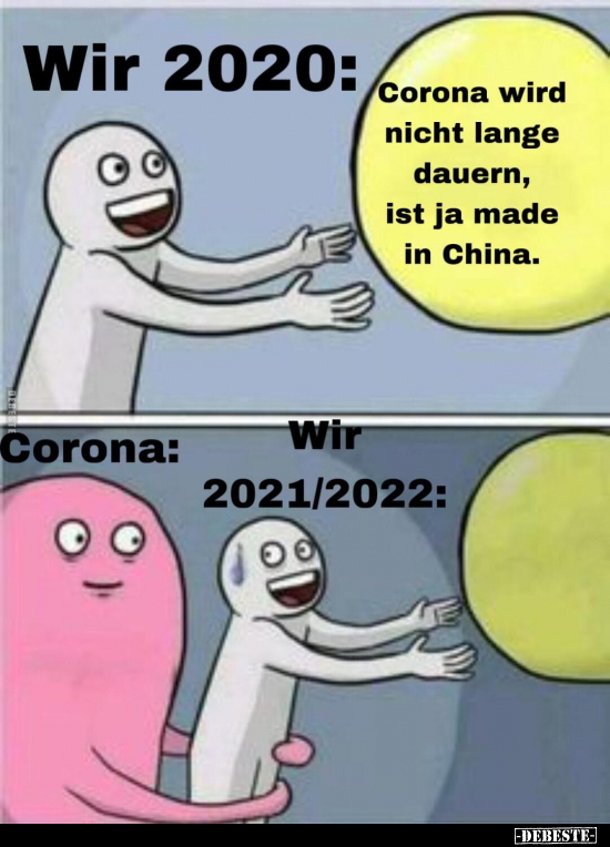 Wir 2020: Corona wird nicht lange dauern, ist ja made in.. - Lustige Bilder | DEBESTE.de