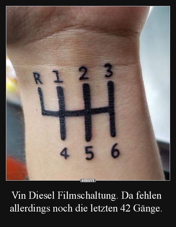 Vin Diesel Filmschaltung.. - Lustige Bilder | DEBESTE.de