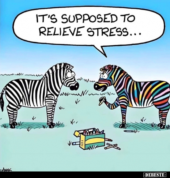 It's supposed to relieve stress... - Lustige Bilder | DEBESTE.de