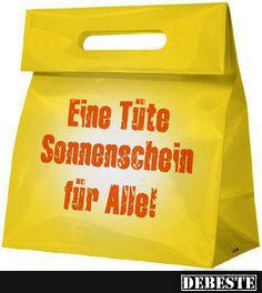 Sonnenschein für alle!!!! - Lustige Bilder | DEBESTE.de