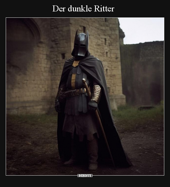 Der dunkle Ritter.. - Lustige Bilder | DEBESTE.de