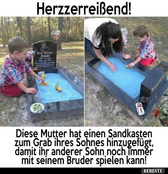Herzzerreißend! Diese Mutter hatt einen Sandkasten... - Lustige Bilder | DEBESTE.de