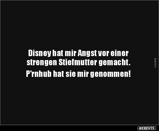 Disney hat mir Angst vor einer strengen Stiefmutter.. - Lustige Bilder | DEBESTE.de