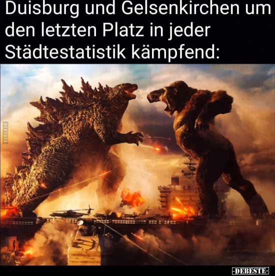 Duisburg und Gelsenkirchen um den letzten Platz in jeder.. - Lustige Bilder | DEBESTE.de