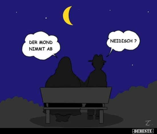 Der Mond nimmt ab... - Lustige Bilder | DEBESTE.de