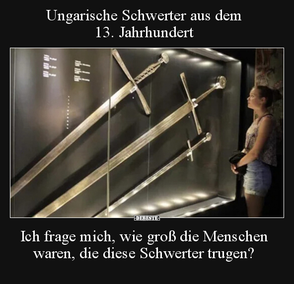 Ungarische Schwerter aus dem 13. Jahrhundert.. - Lustige Bilder | DEBESTE.de