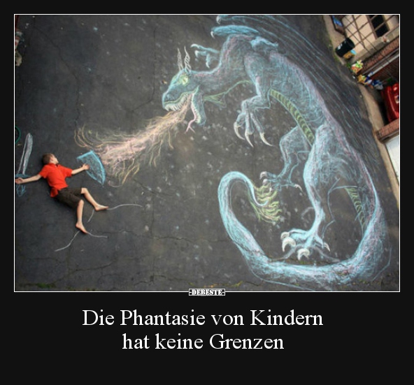 Die Phantasie von Kindern hat keine Grenzen.. - Lustige Bilder | DEBESTE.de