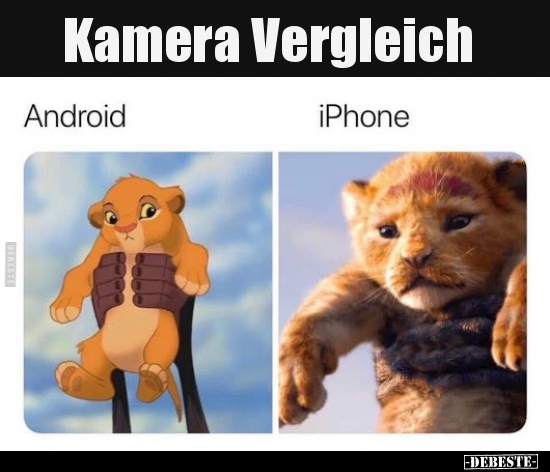 Kamera Vergleich.. - Lustige Bilder | DEBESTE.de