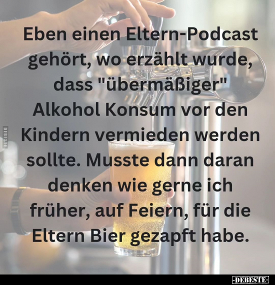 Eben einen Eltern-Podcast gehört.. - Lustige Bilder | DEBESTE.de