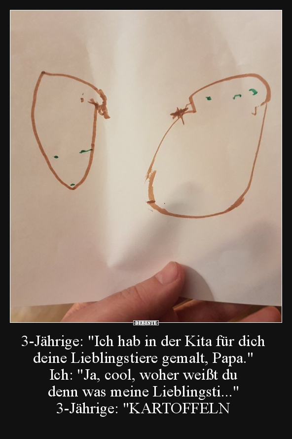 3-Jährige: "Ich hab in der Kita für dich deine.." - Lustige Bilder | DEBESTE.de