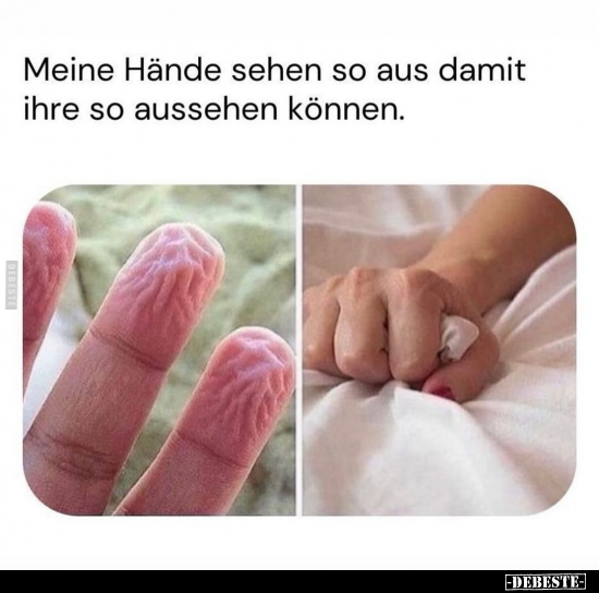 Meine Hände sehen so aus damit ihre so aussehen können... - Lustige Bilder | DEBESTE.de