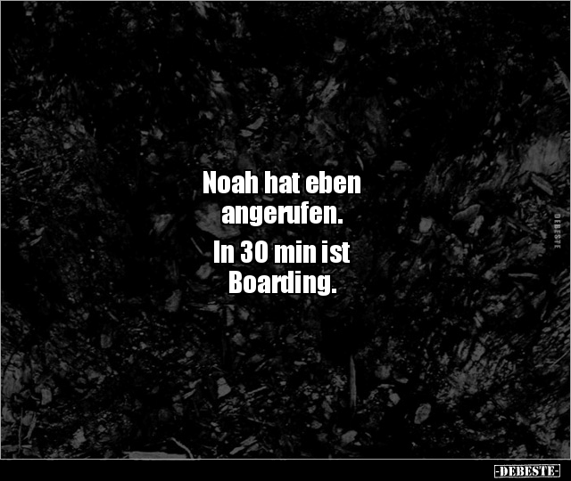 Noah hat eben angerufen.. - Lustige Bilder | DEBESTE.de