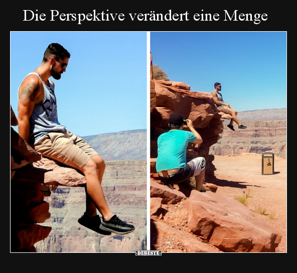 Die Perspektive verändert eine Menge.. - Lustige Bilder | DEBESTE.de