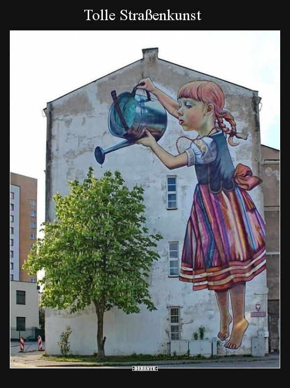 Tolle Straßenkunst.. - Lustige Bilder | DEBESTE.de