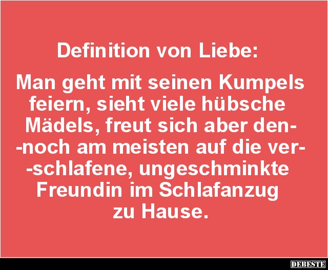 Definition von Liebe.. - Lustige Bilder | DEBESTE.de