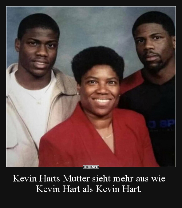 Kevin Harts Mutter sieht mehr aus wie Kevin Hart als Kevin.. - Lustige Bilder | DEBESTE.de