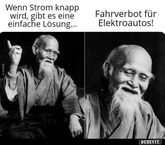 Wenn Strom knapp wird.. - Lustige Bilder | DEBESTE.de