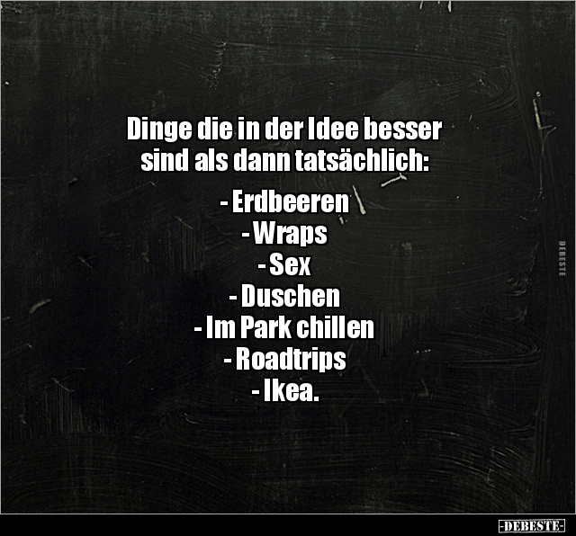 Dinge die in der Idee besser sind als dann tatsächlich.. - Lustige Bilder | DEBESTE.de