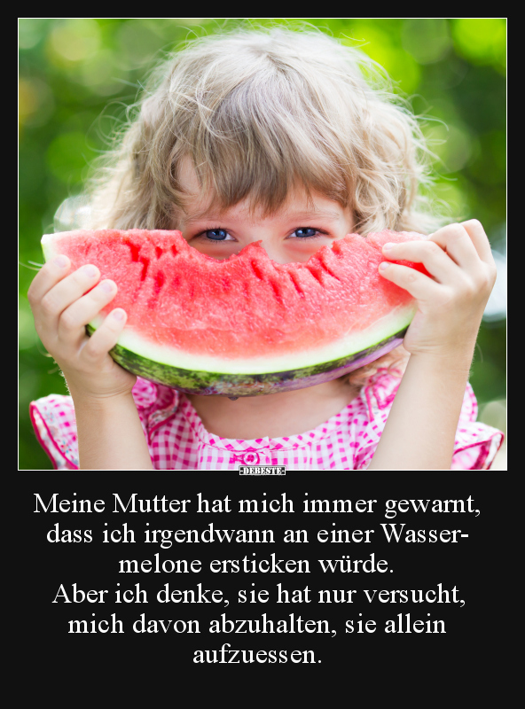 Meine Mutter hat mich immer gewarnt, dass ich irgendwann.. - Lustige Bilder | DEBESTE.de