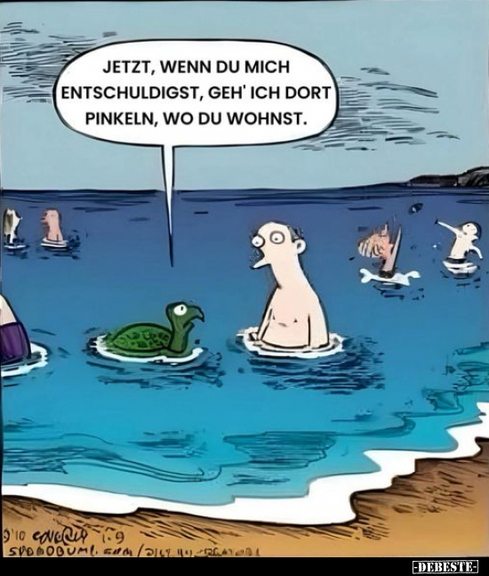 Jetzt, wenn du mich entschuldigst.. - Lustige Bilder | DEBESTE.de