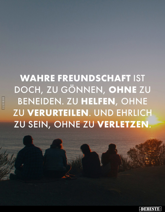 Wahre Freundschaft ist doch.. - Lustige Bilder | DEBESTE.de