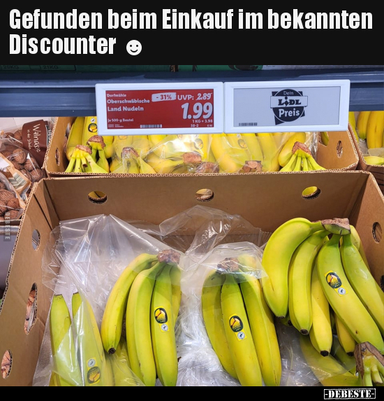 Gefunden beim Einkauf im bekannten Discounter ☻.. - Lustige Bilder | DEBESTE.de