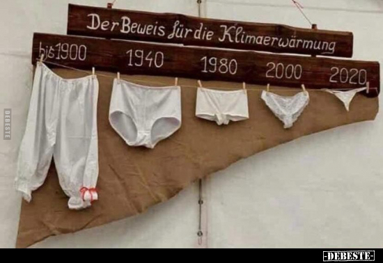 Der Beweis für die Klimaerwärmung.. - Lustige Bilder | DEBESTE.de