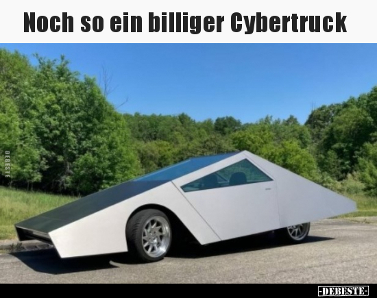 Noch so ein billiger Cybertruck.. - Lustige Bilder | DEBESTE.de