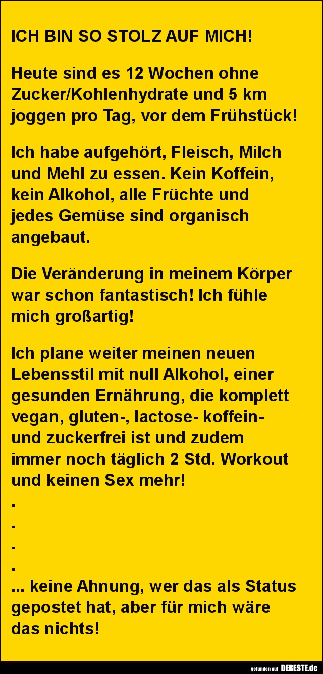 ICH BIN SO STOLZ AUF MICH! - Lustige Bilder | DEBESTE.de
