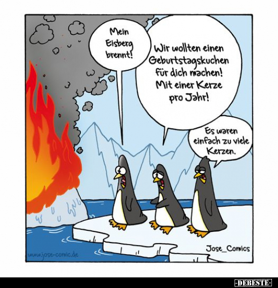 Mein Eisberg brennt.. - Lustige Bilder | DEBESTE.de